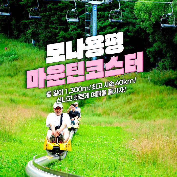 모나용평 마운틴코스터